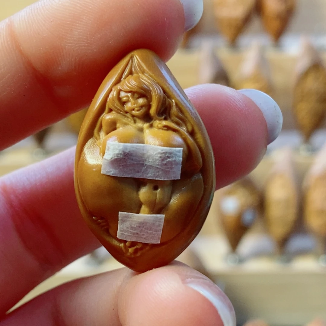 橄榄核手串/手链开凤美女