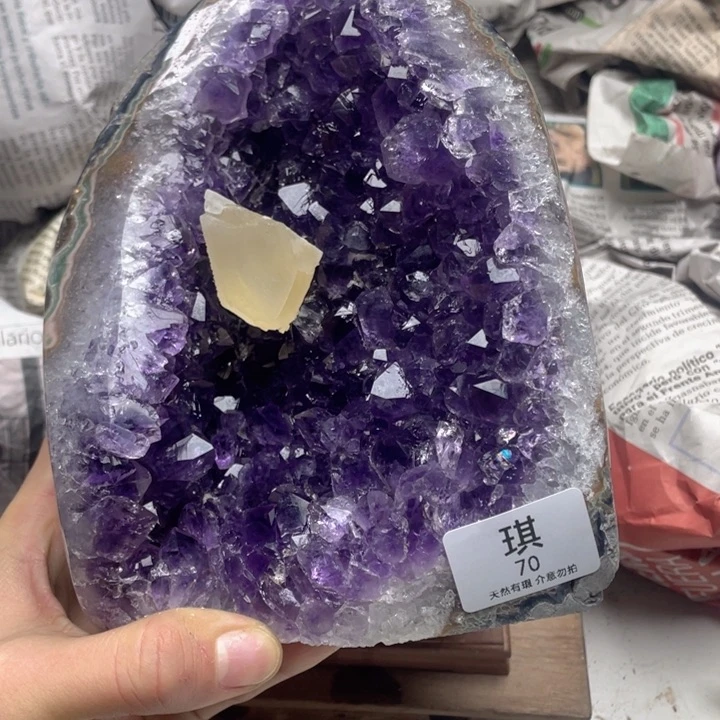 未镶嵌大型摆件（非配饰）紫晶