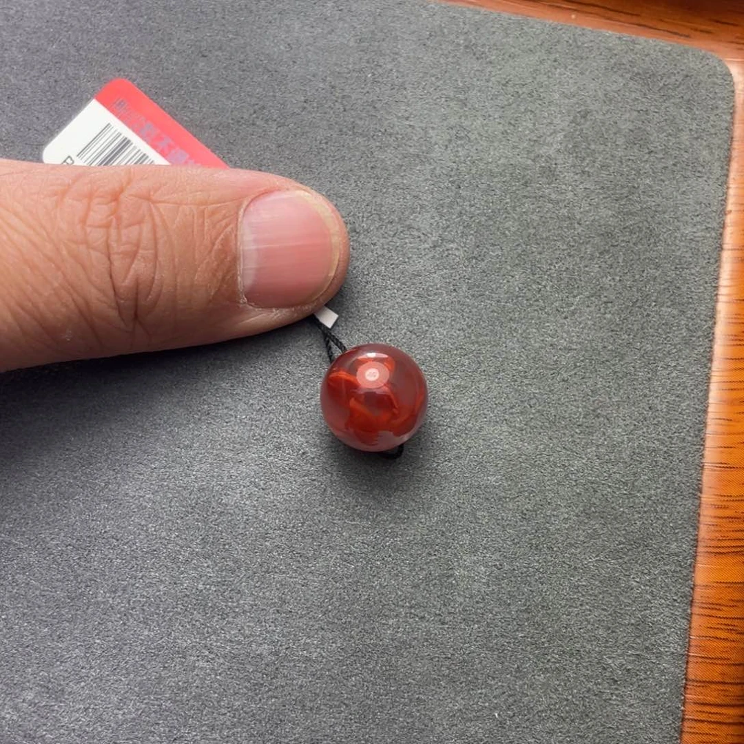 南红玛瑙未镶嵌13mm单珠