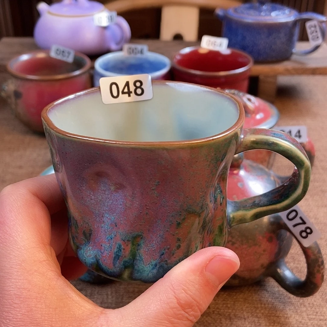 摆件用****0钧瓷主人杯杯