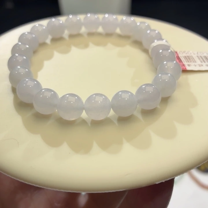翡翠未镶嵌手链卡8.7