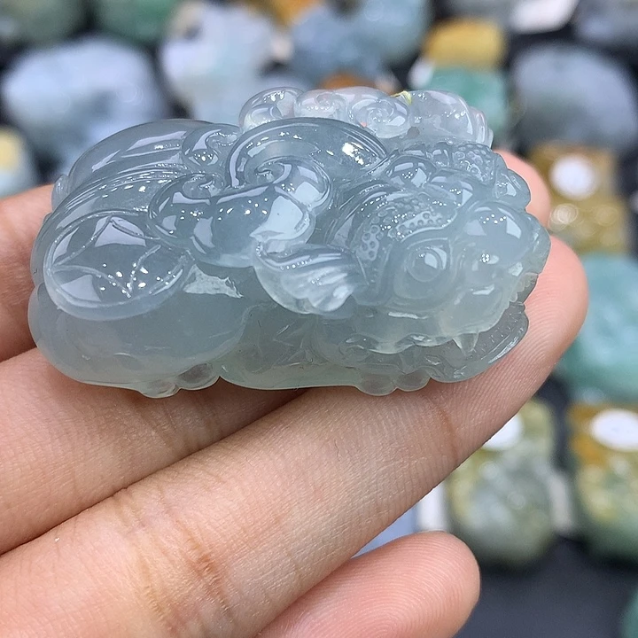 翡翠未镶嵌颈饰天然缅甸翡翠