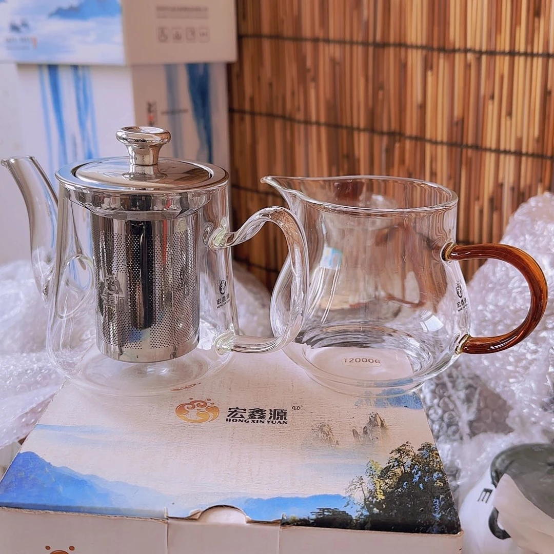 高硼硅玻璃茶水分离款瑕疵H061+G436红A02