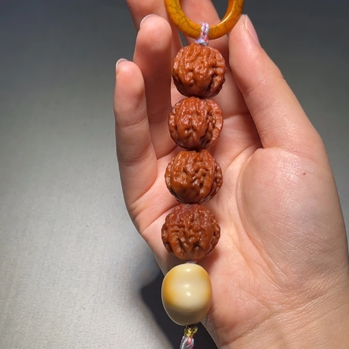 小***娘文玩核桃把件九龙糖葫芦611