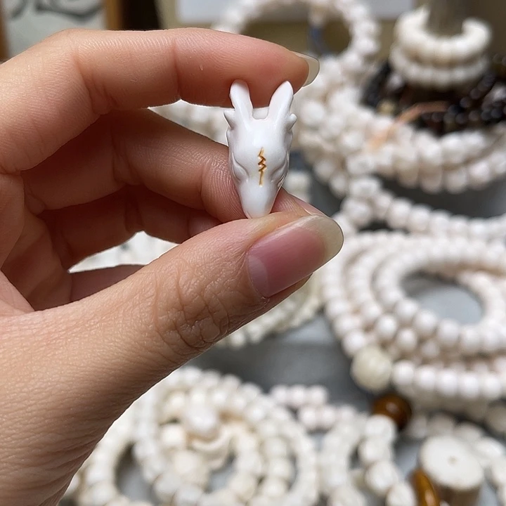 香榧木鹿角1.2鹿三通