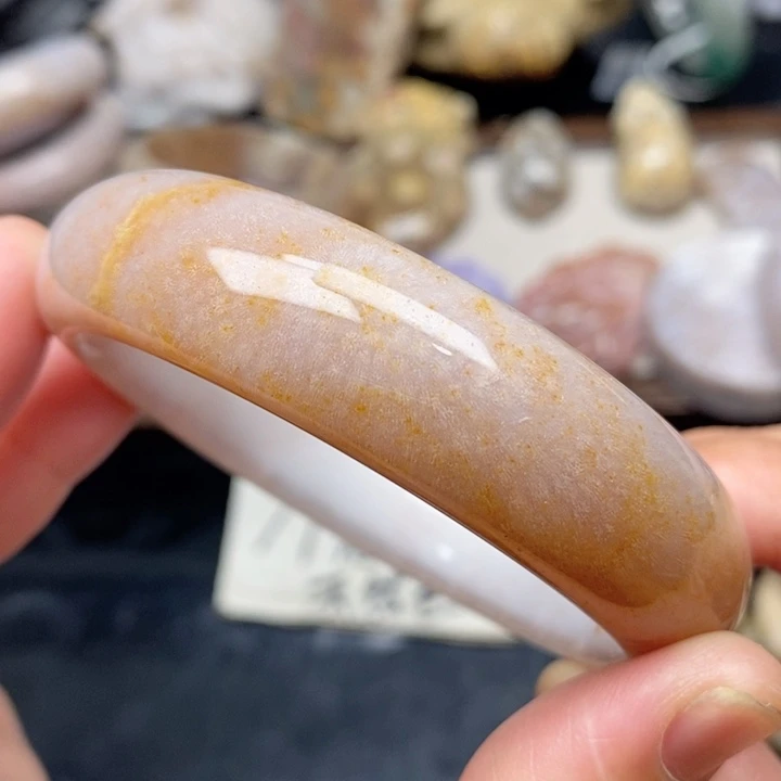 硅化珊瑚（珊瑚玉）未镶嵌手镯61