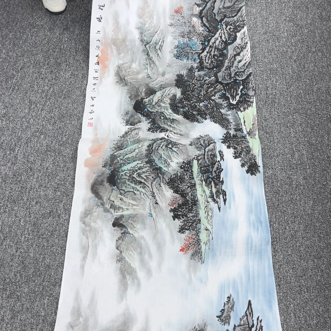 国画纯手绘字画宣纸