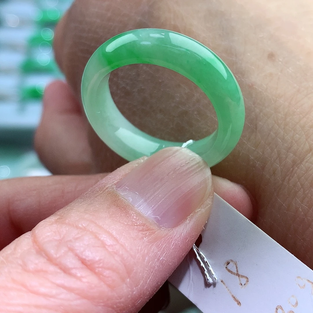 未镶嵌戒指翡翠18号