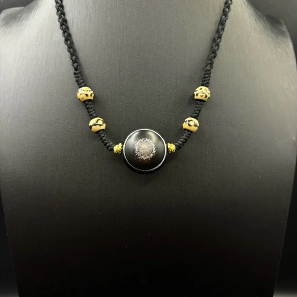 玛瑙 药师板珠精品颗颗带眼