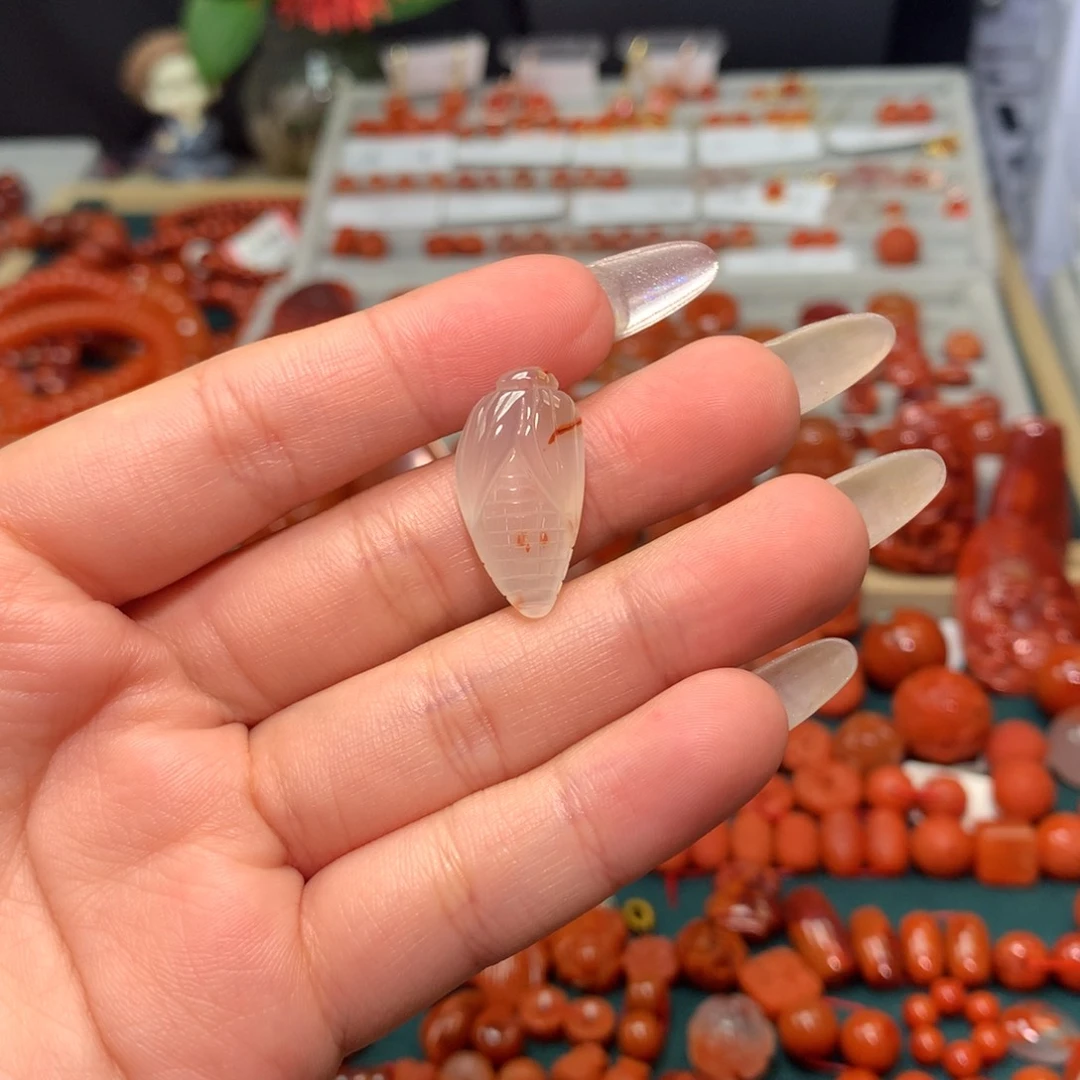 【闪购商品】南红玛瑙冰飘玉米未镶嵌