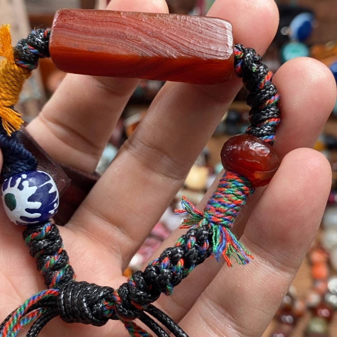 玛瑙/玉髓手链未镶嵌