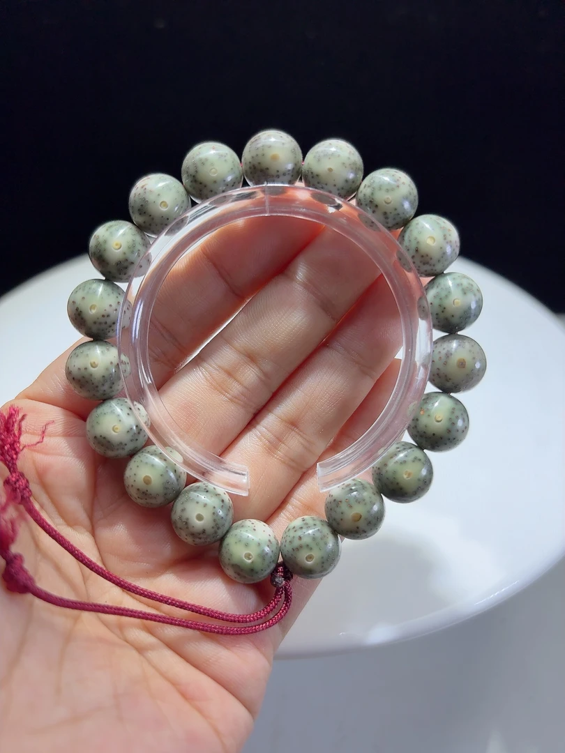 一物一图【原生态】12圆，海南毛感料石玉糯冰同枝果，高油高密。