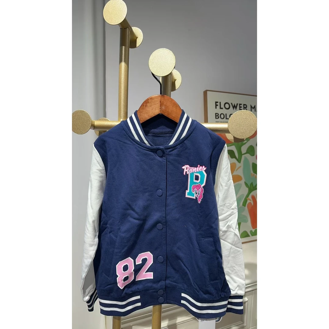 3435/I4-3/女童春秋休闲棒球服/微瑕
