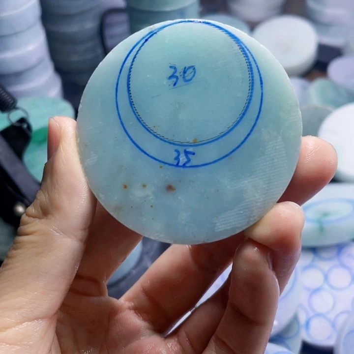 翡翠裸石天然A货翡翠