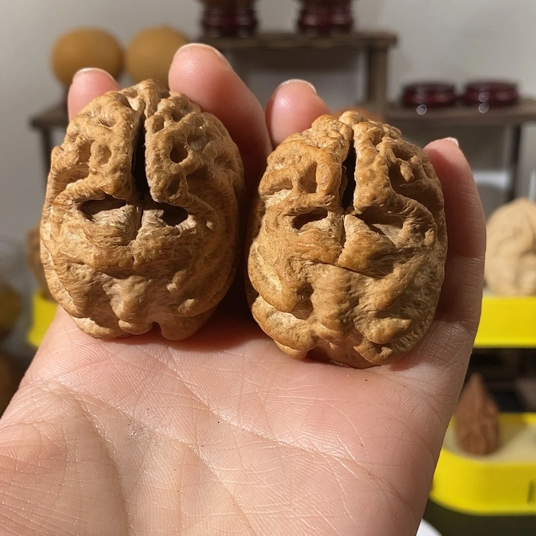 吊坠文玩核桃葡**叔鬼脸练手3839