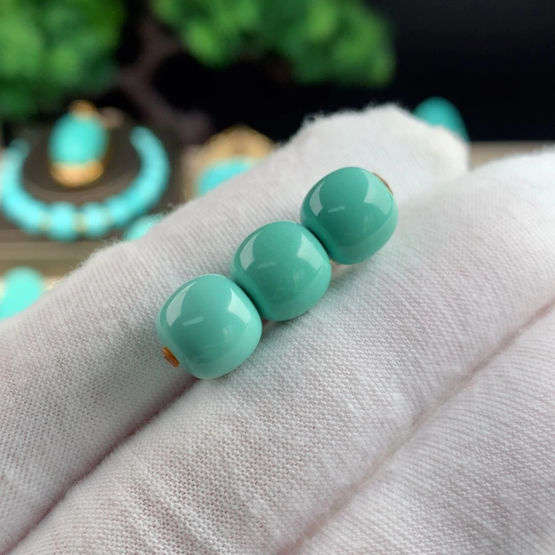 【闪购商品】绿松石配珠卡9.6未镶嵌