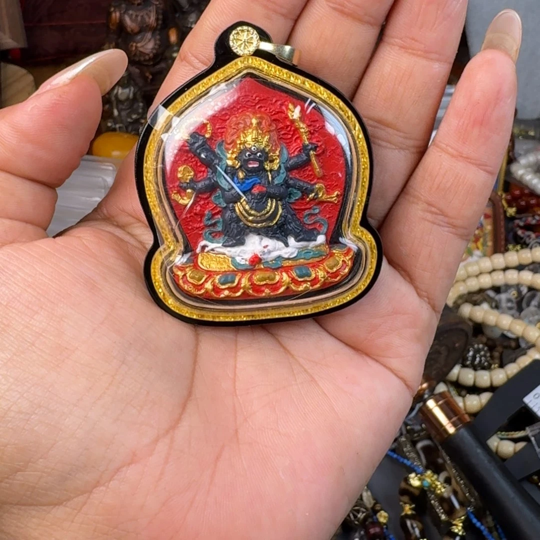 泥塑调***系藏式风格彩绘泥塑擦擦