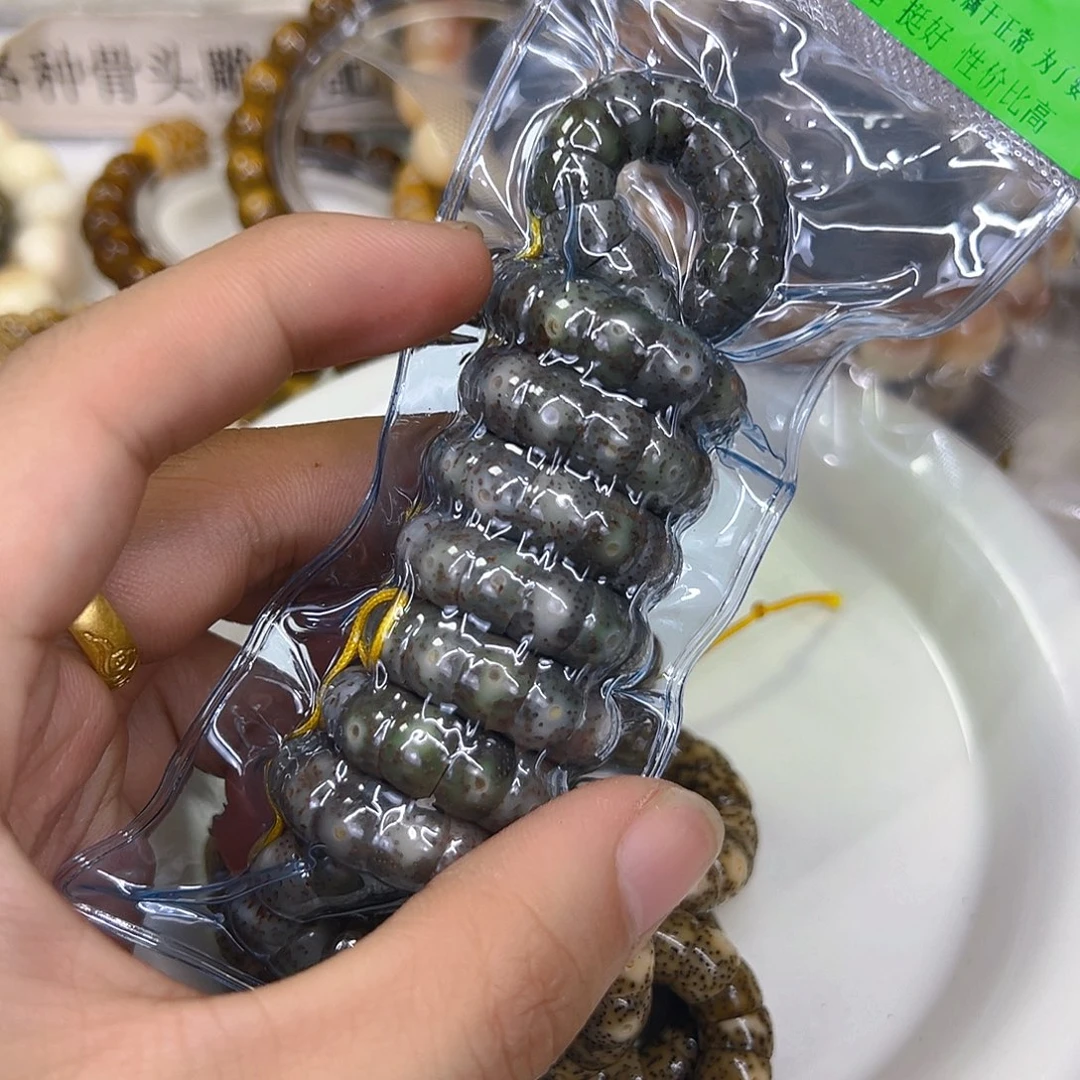 手串星月菩提44傲世灰星月菩提猪大肠108-9左右