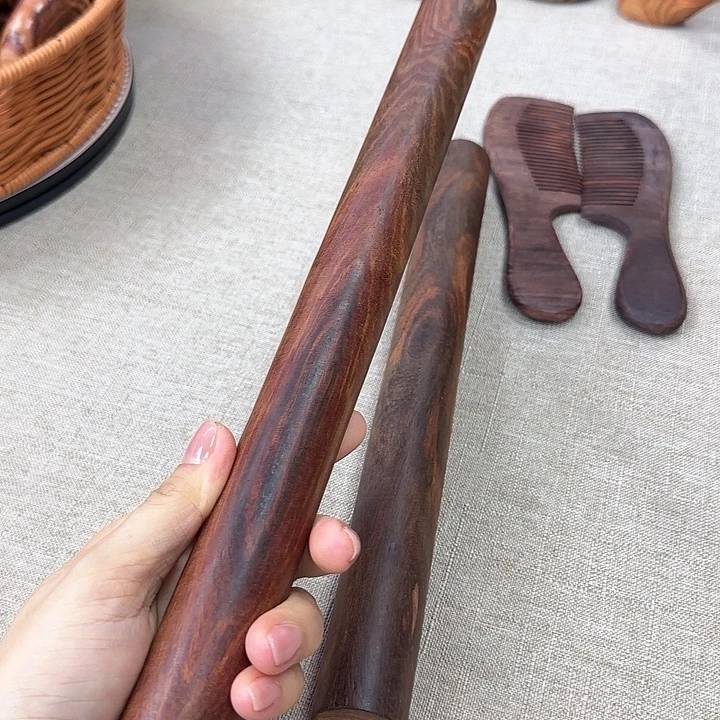 白枝/白酸枝（红酸枝木类）擀面杖