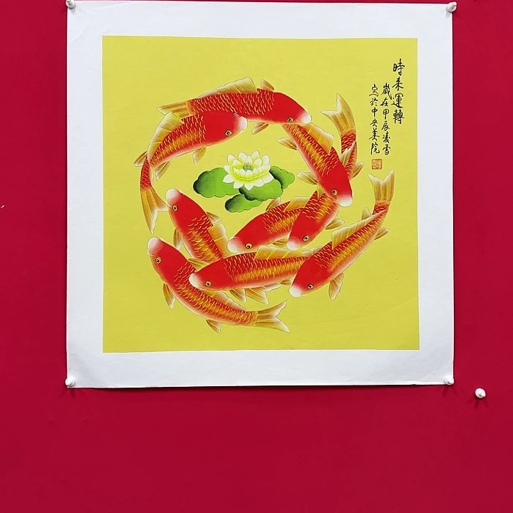 国画精品纯手绘4平尺