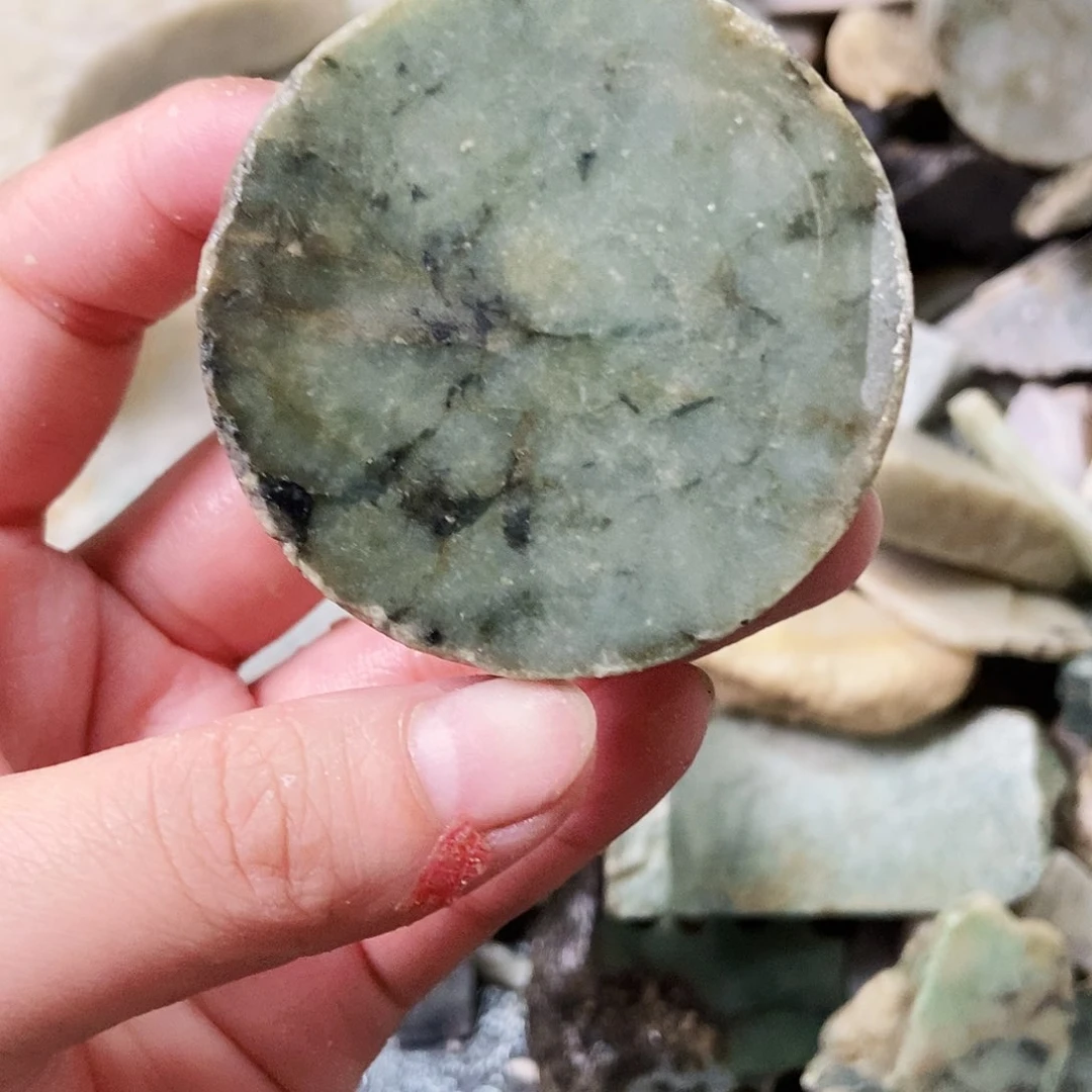 翡翠未镶嵌颈饰天然翡翠