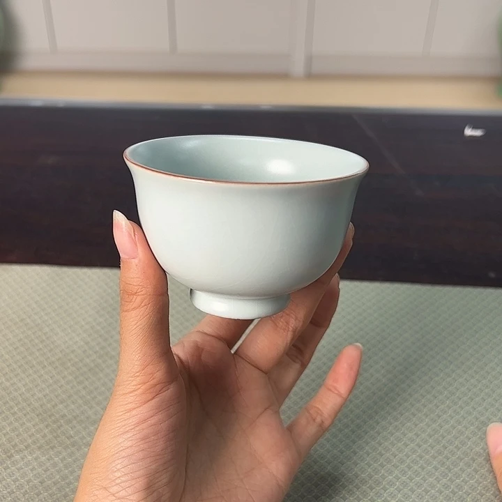 龙泉云间青瓷小米茶器