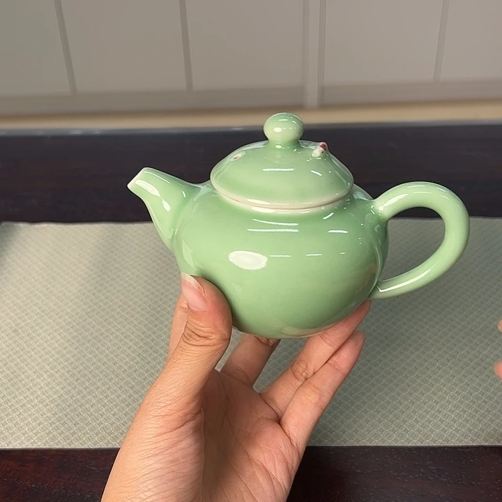 龙泉云间青瓷小米茶器
