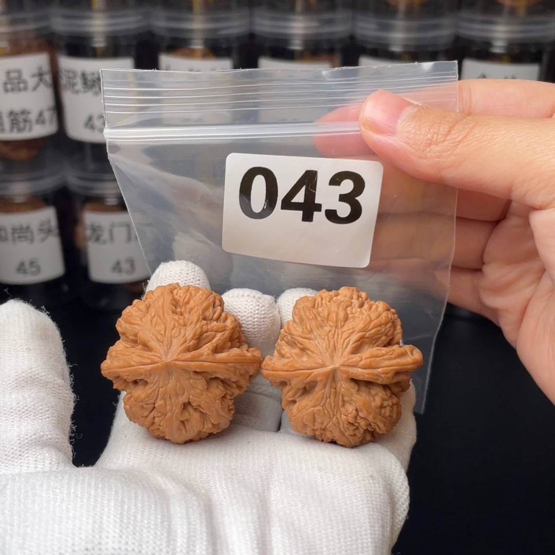 把件文玩核桃41球筋