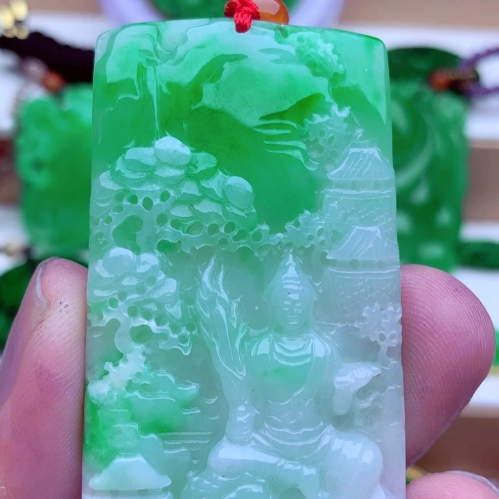 吊坠(不含链)未镶嵌翡翠
