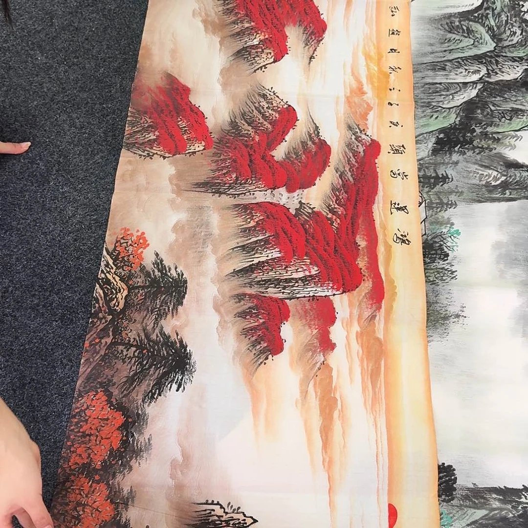纯手绘国画作品作品