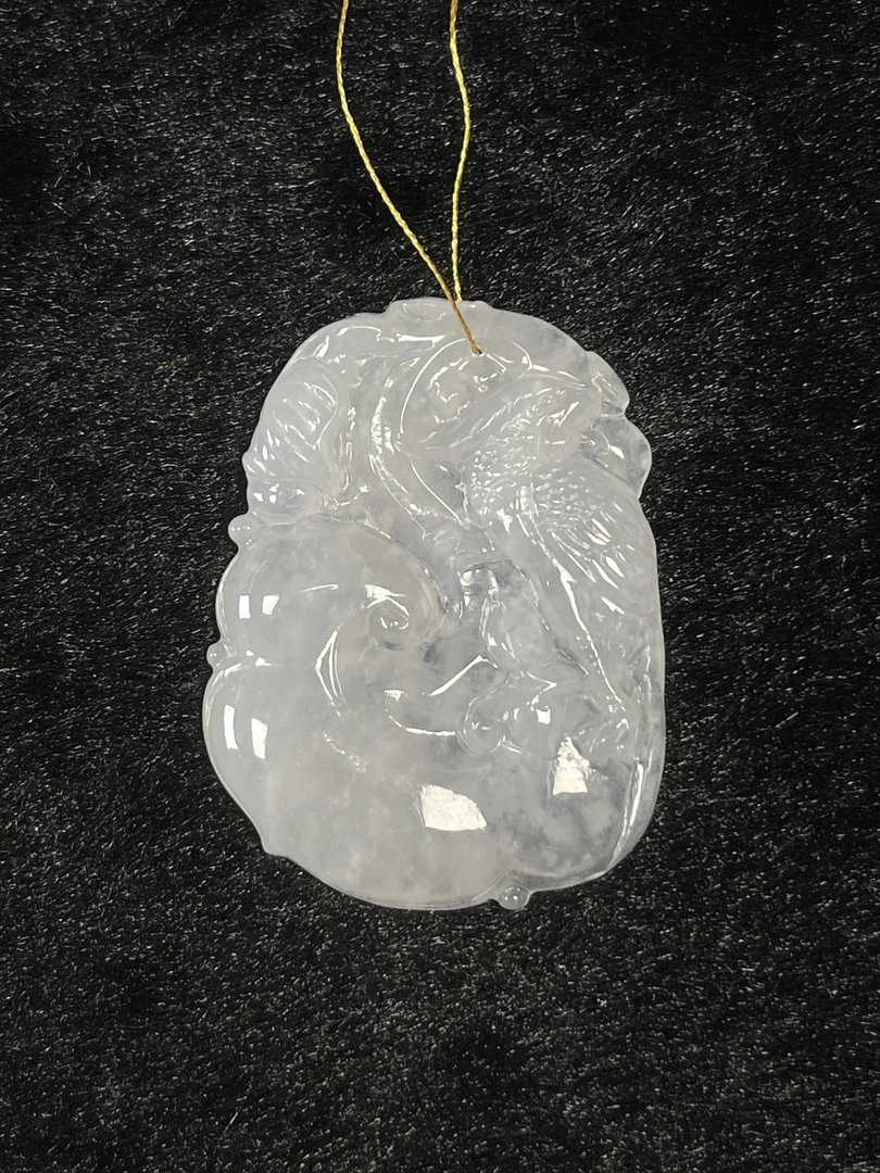 缅甸翡翠A货挂件2224