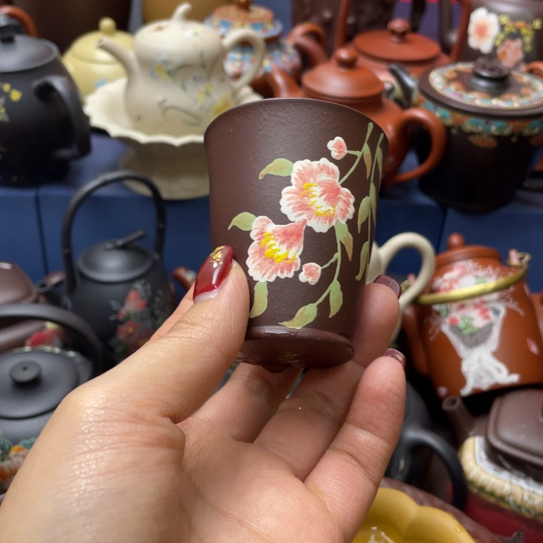 紫砂茶杯紫砂主人杯