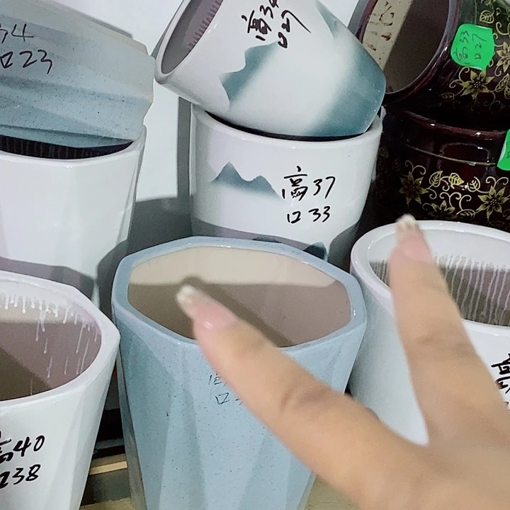 山水一套八角蓝色中号特大白色大号一套高螺旋一套南瓜一个