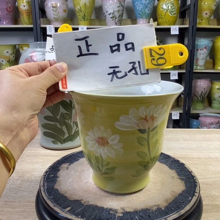 景德镇高温陶瓷花盆
