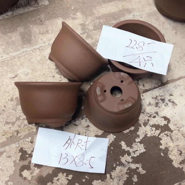 紫砂紫砂花盆破损包赔