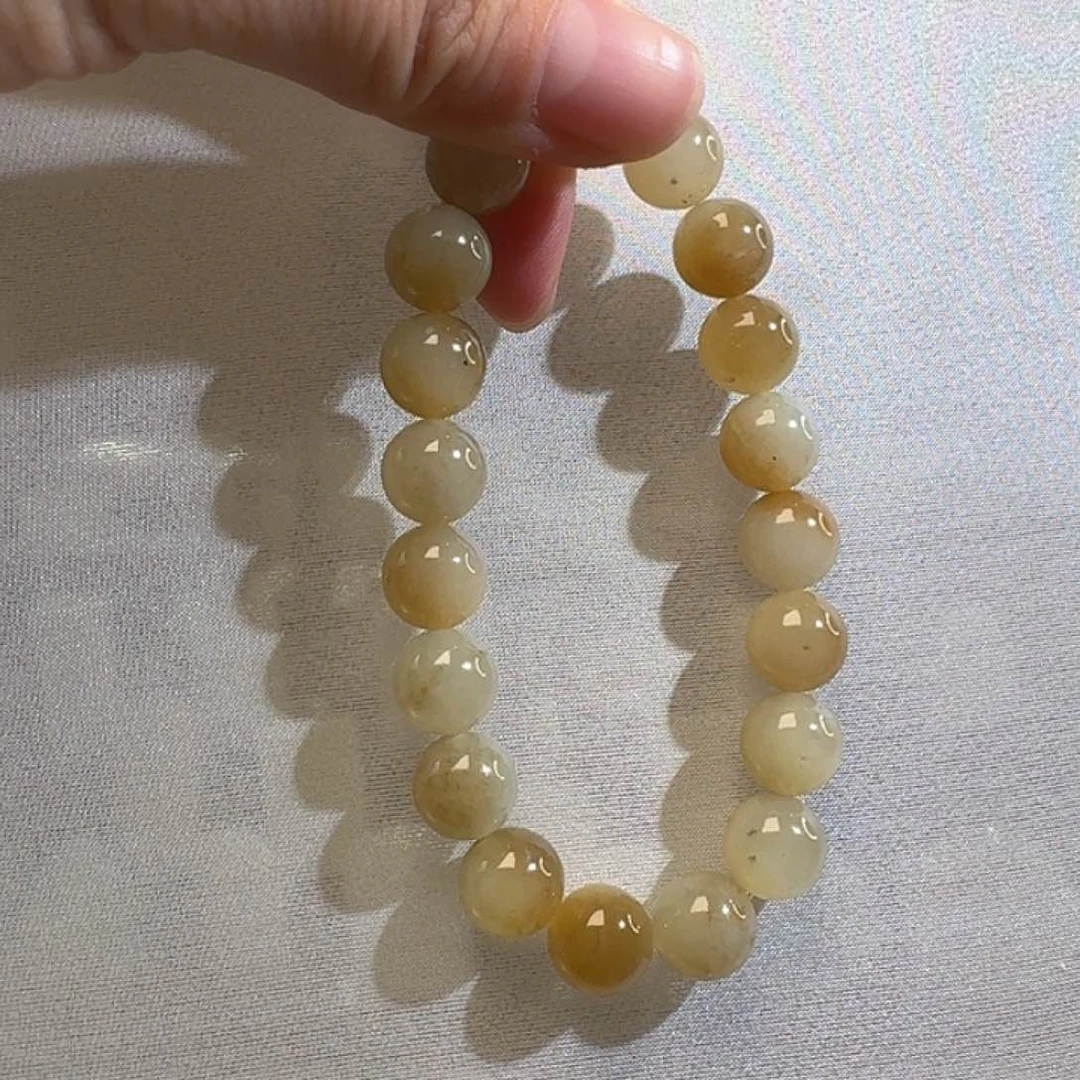 和田玉颈饰未镶嵌若羌糖白3色