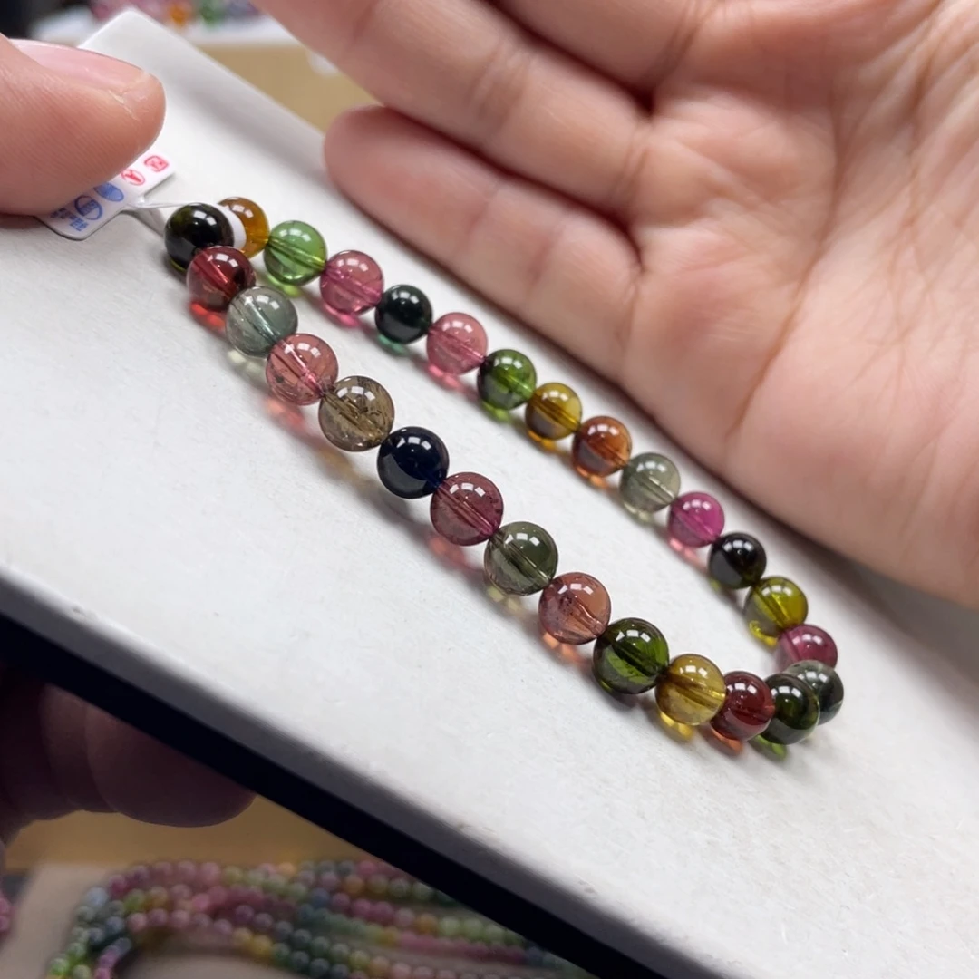 手串未镶嵌碧玺6.5mmmmmmmmmm