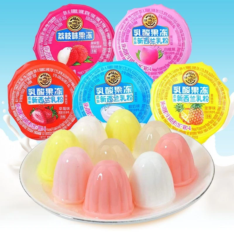 徐福记乳酸菌果冻什锦水果多口味解馋办公网红儿童休闲零食批发