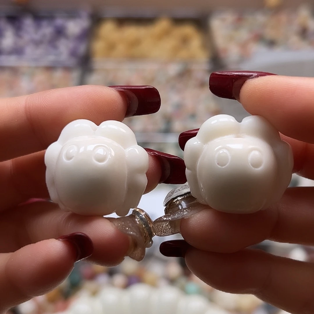 手串菩提根/象牙果全品白螃蟹2颗