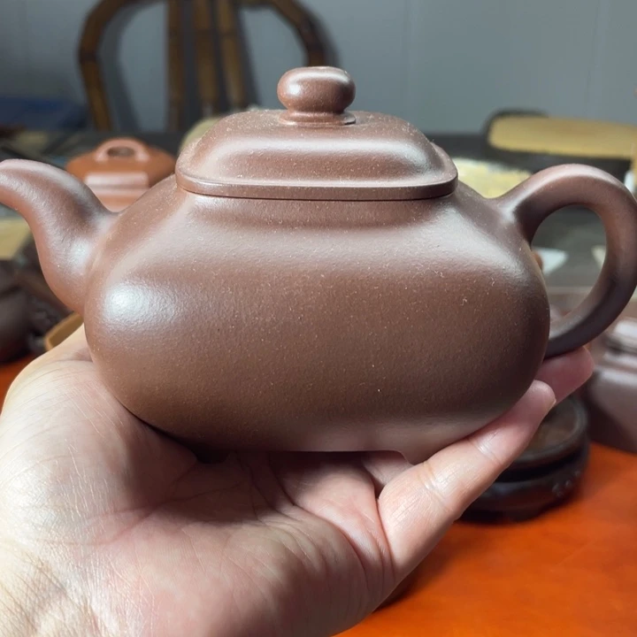 茶壶紫砂紫泥传炉