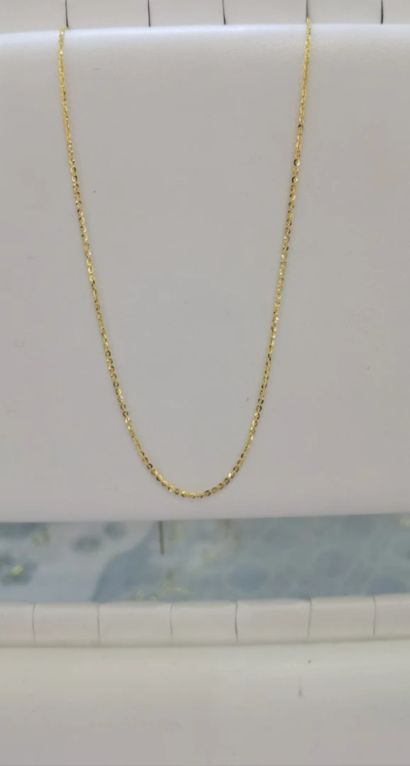 SUNFEEL赛菲尔彩金项链750金时尚百搭项链