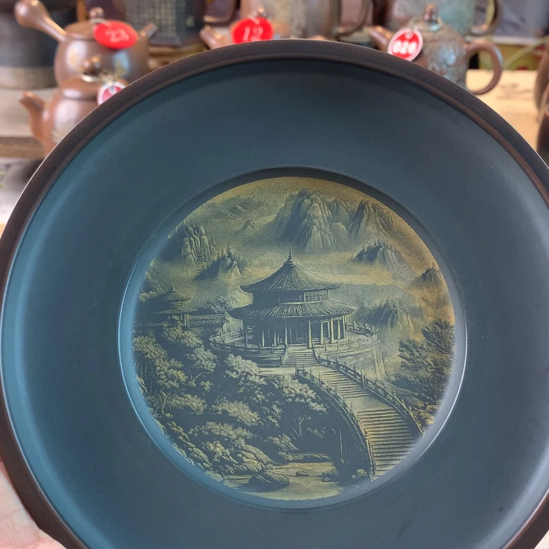 昨***事坭兴陶材质茶周边