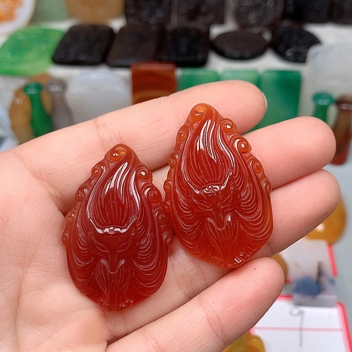 梦***悦玛瑙/玉髓颈饰未镶嵌