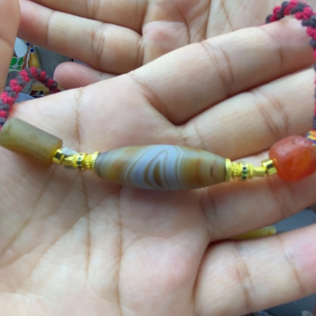 未镶嵌颈饰玛瑙/玉髓锁骨珠