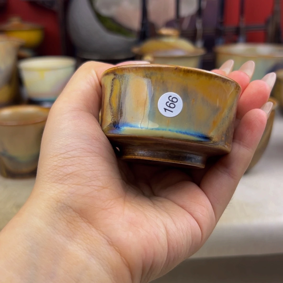 杯纯手工柴烧主人杯