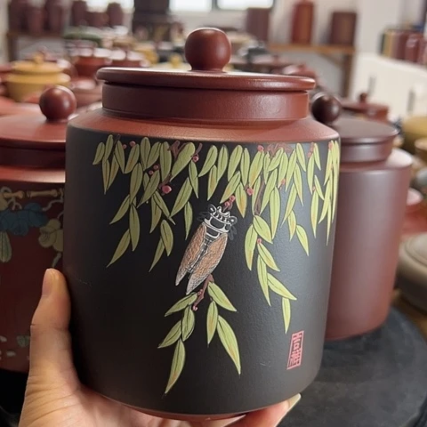 【闪购商品】紫砂茶叶罐换***！