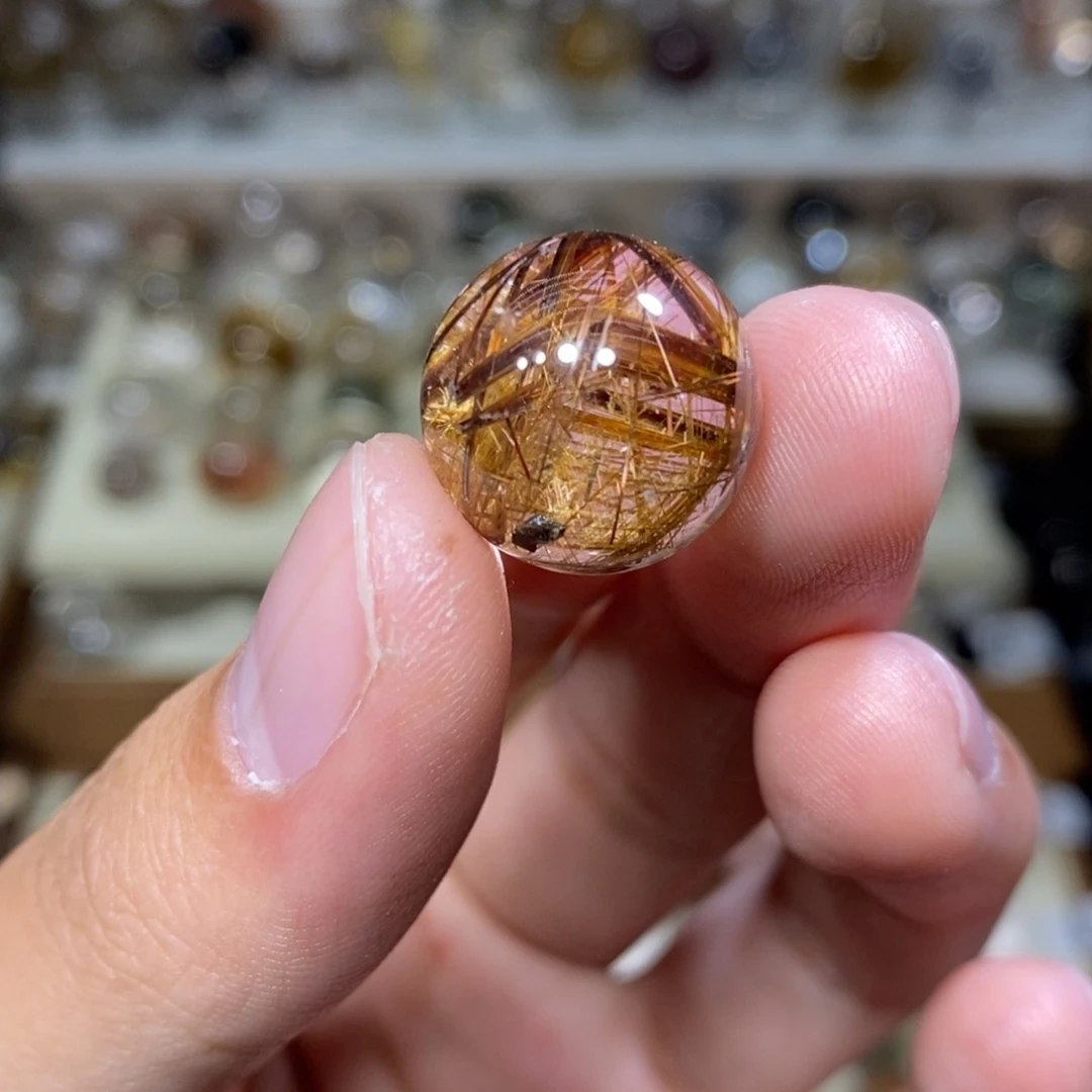 水晶珠宝半成品未镶嵌16.5m