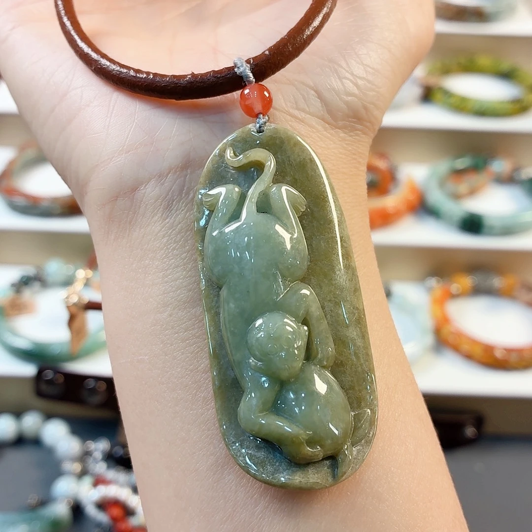 翡翠未镶嵌手链手串