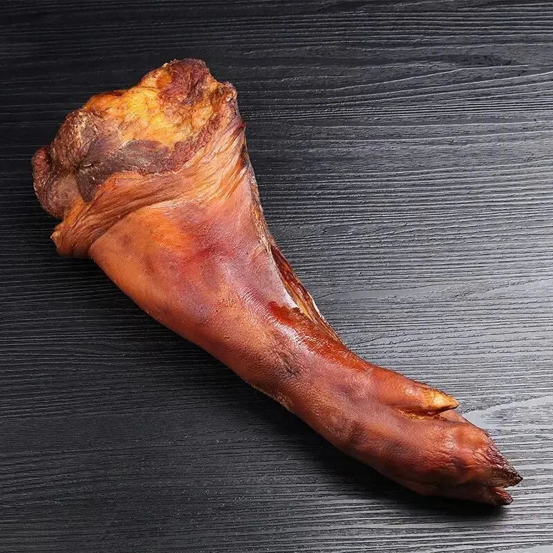 农家烟熏腊猪脚3.5-em