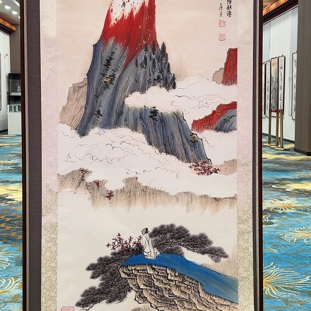 国画徐文清展览原作